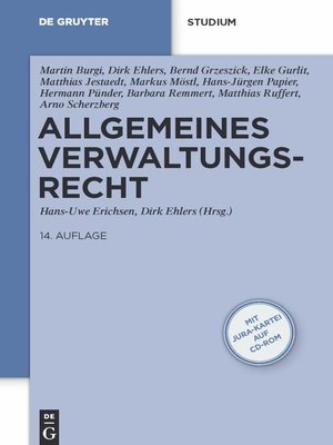 cover image of Allgemeines Verwaltungsrecht